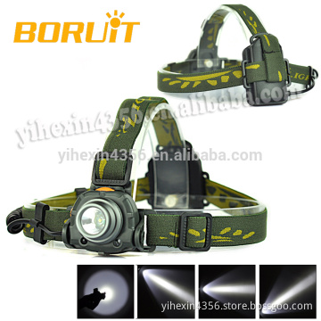 Powered Infrared Inductive Sensor LED Headlamp EHL0157 Emergency Headlight 3*AAA
